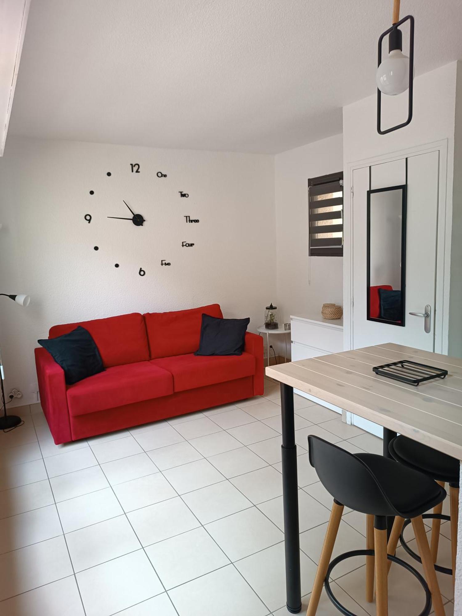 Studio Renove Dans Residence De Vacances Avec Grande Piscine Chauffee, Parking Et Terrasse Agde Exterior foto